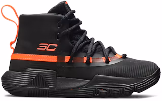 (Preschool) Under Armour Curry 3Zer0 2 'Black After Burn' 3020425-001 (Preschool) Under Armour Curry 3Zer0 2 'Black After Burn' 3020425-001