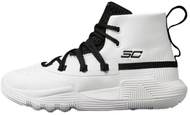 (Preschool) Under Armour Curry 3Zer0 2 'White Black' 3020425-100 Buy (Preschool) Under Armour Curry 3Zer0 2 'White Black' 3020425-100