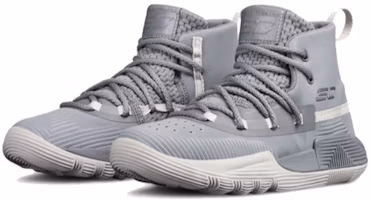Lookbook (Preschool) Under Armour Curry 3Zer0 2 Grey 3020425-101