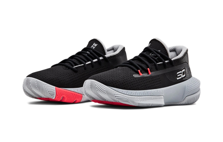 Lookbook (PS) Under Armour Curry 3Zer0 3 ''Schwarz Mod Grau'' 3022118-001