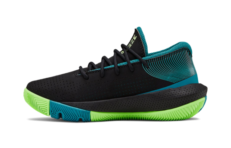 (Preschool) Under Armour Curry 3Zer0 3 'Black Teal' 3022118-003