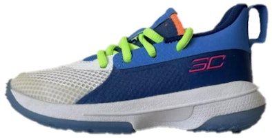 (Preschool) Under Armour Curry 7 Little 'Super Soaker' 3022114-404 (Preschool) Under Armour Curry 7 Little 'Super Soaker' 3022114-404