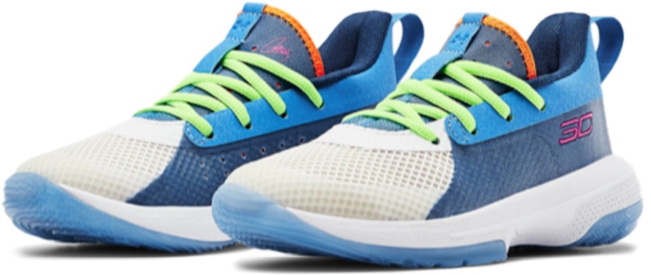 (Preschool) Under Armour Curry 7 Little 'Super Soaker' 3022114-404 Lookbook (Preschool) Under Armour Curry 7 Little 'Super Soaker' 3022114-404