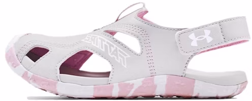 (Preschool) Under Armour Fat Tire Defender Sandal 'Pink Camo' 3023783-101 (Preschool) Under Armour Fat Tire Defender Sandal 'Pink Camo' 3023783-101