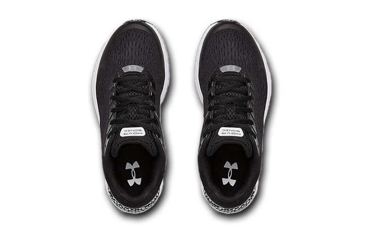 (Youth) UA Hovr Sonic 3 Sports Shoes Black/White 圖 4