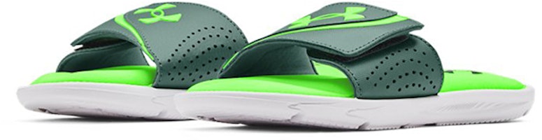 (PS) 安德玛 Ignite VI '荧光绿' 运动凉鞋 3022728-103 Lookbook (PS) 安德玛 Ignite VI '荧光绿' 运动凉鞋 3022728-103