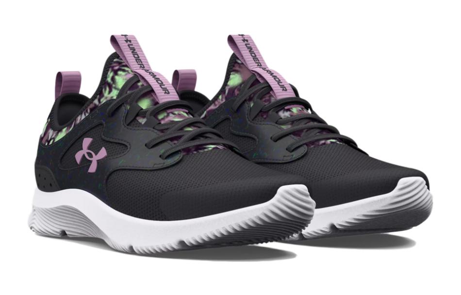 Lookbook (PS) Under Armour Infinity 2.0 Printed ''Jet Grey Fresh Orchid'' Damen Sneaker 3026167-101