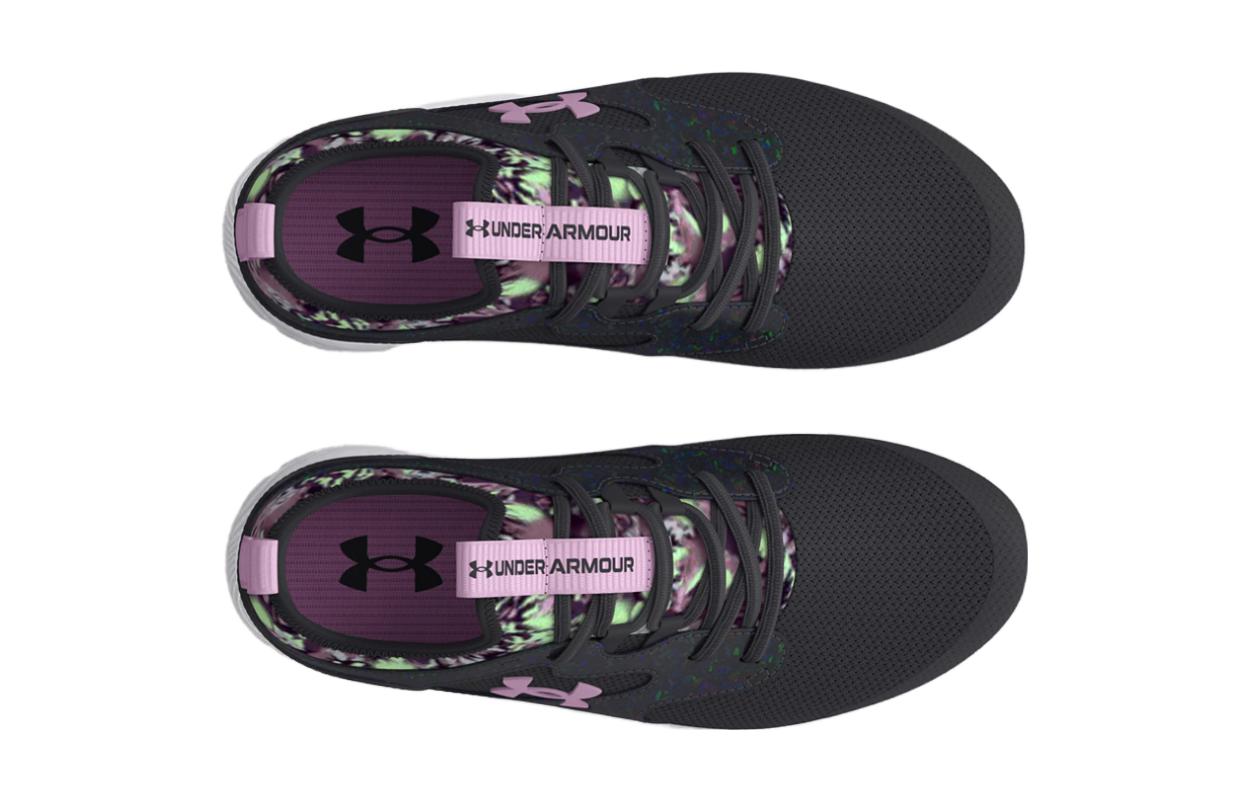 Shop (PS) Under Armour Infinity 2.0 Cetakan 'Jet Grey Fresh Orchid' 3026167-101