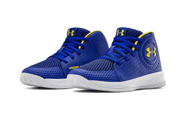 Lookbook (PS) Under Armour Jet 2019 ''Blauw Geel'' 3022122-406