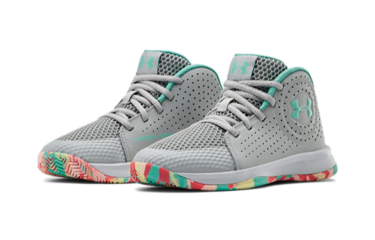 Lookbook (PS) Under Armour Jet 2019 Grau Basketballschuhe 3022122-102