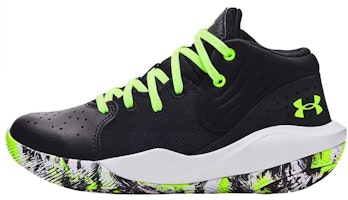 (Preschool) Under Armour Jet '21 PS 'Black Lime' 3024795-007 (Preschool) Under Armour Jet '21 PS 'Black Lime' 3024795-007