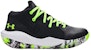 (Preschool) Under Armour Jet '21 PS 'Black Lime' 3024795-007