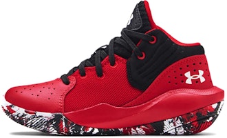 (Preschool) Under Armour Jet '21 PS 'Red Black' 3024795-600 (Preschool) Under Armour Jet '21 PS 'Red Black' 3024795-600