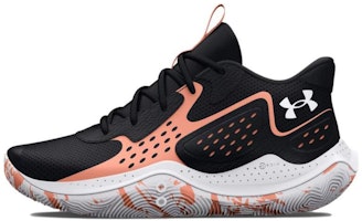 (Preschool) Under Armour Jet '23 PS 'Black Bubble Peach' 3026636-002 (Preschool) Under Armour Jet '23 PS 'Black Bubble Peach' 3026636-002