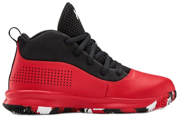 (Preschool) Under Armour Lockdown 4 Black/Red 3022124-601 Order (Preschool) Under Armour Lockdown 4 Black/Red 3022124-601