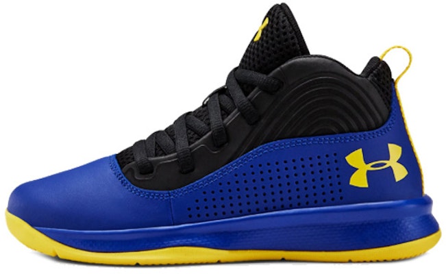 (Preschool) Under Armour Lockdown 4 Blue/Black 3022124-400 Buy (Preschool) Under Armour Lockdown 4 Blue/Black 3022124-400