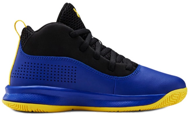 (Preschool) Under Armour Lockdown 4 Blue/Black 3022124-400 Order (Preschool) Under Armour Lockdown 4 Blue/Black 3022124-400