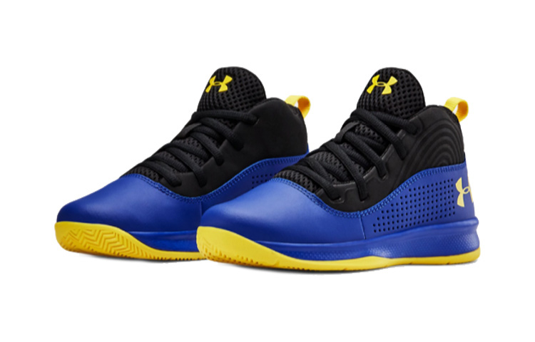 Lookbook (Preschool) Under Armour Lockdown 4 Blue/Black 3022124-400