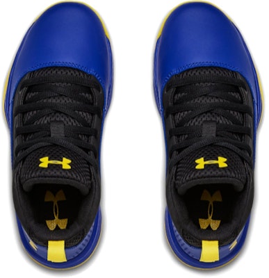 (Preschool) Under Armour Lockdown 4 Blue/Black 3022124-400 Shop (Preschool) Under Armour Lockdown 4 Blue/Black 3022124-400