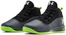 (PS) Under Armour Lockdown 4 Mid 'Hitam Hijau' 3022124-101