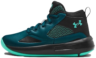 (Preschool) Under Armour Lockdown 5 'Black Green' 3023534-301 (Preschool) Under Armour Lockdown 5 'Black Green' 3023534-301