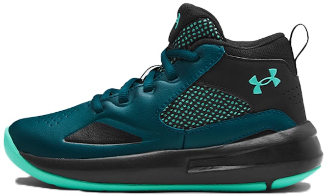(Preschool) Under Armour Lockdown 5 'Black Green' 3023534-301 Buy (Preschool) Under Armour Lockdown 5 'Black Green' 3023534-301