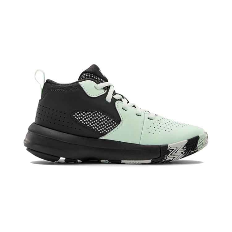 Order (Preschool) Under Armour Lockdown 5 'Black Mint Green' 3023534-402