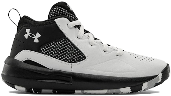 (Preschool) Under Armour Lockdown 5 'Black White' 3023534-100 Order (Preschool) Under Armour Lockdown 5 'Black White' 3023534-100