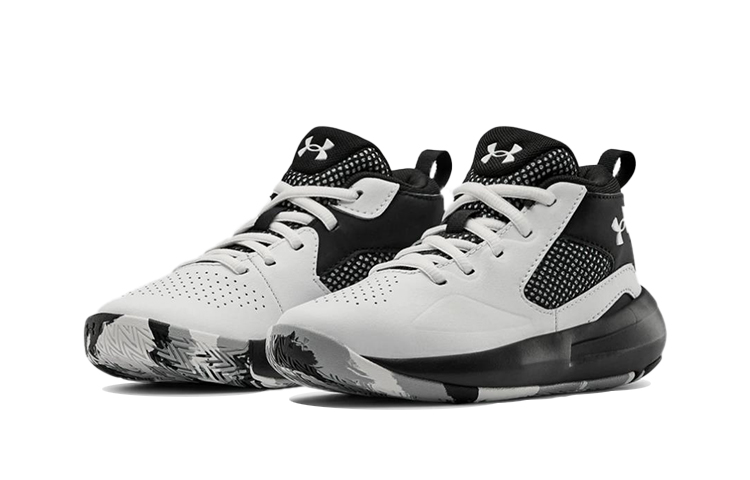 Lookbook (Preschool) Under Armour Lockdown 5 'Black White' 3023534-100
