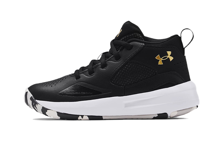(Preschool) Under Armour Lockdown 5 'Black White Camo' 3023534-003