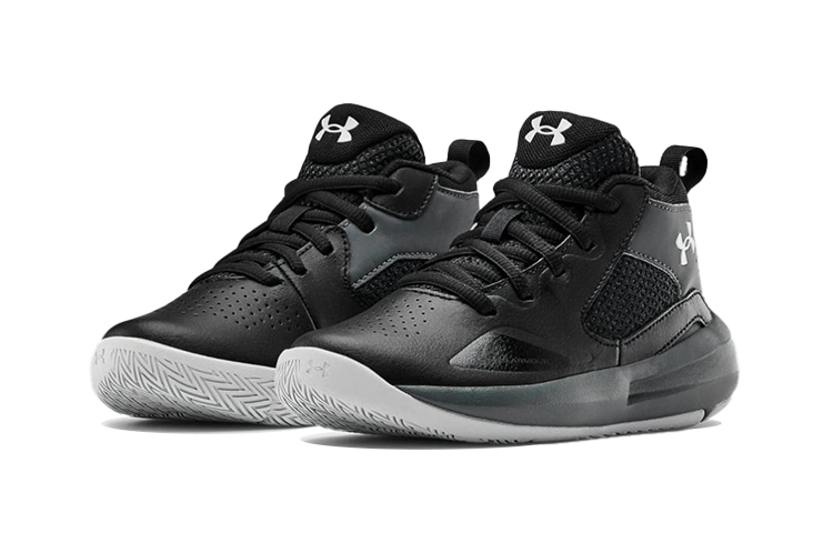 Lookbook (Preschool) Under Armour Lockdown 5 'Grey Black' 3023534-001