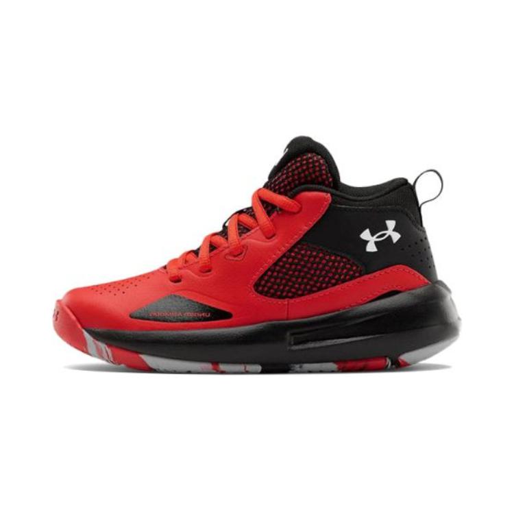 (Preschool) Under Armour Lockdown 5 'Versa Red Black' 3023534-601