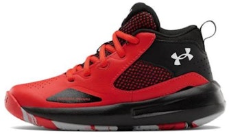 (Preschool) Under Armour Lockdown 5 'Versa Red Black' 3023534-601 (Preschool) Under Armour Lockdown 5 'Versa Red Black' 3023534-601