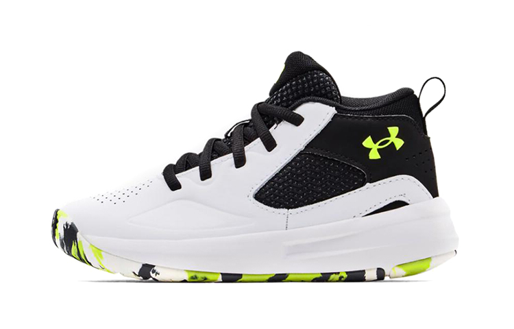 (Preschool) Under Armour Lockdown 5 'White Black' 3023534-102