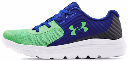 (Preschool) Under Armour Outhustle AL 'Blue Green' 3024830-300 (Preschool) Under Armour Outhustle AL 'Blue Green' 3024830-300
