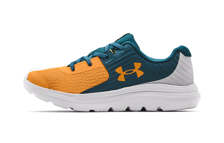 (Preschool) Under Armour Outhustle AL 'Omega Orange Halo Grey' 3024830-800