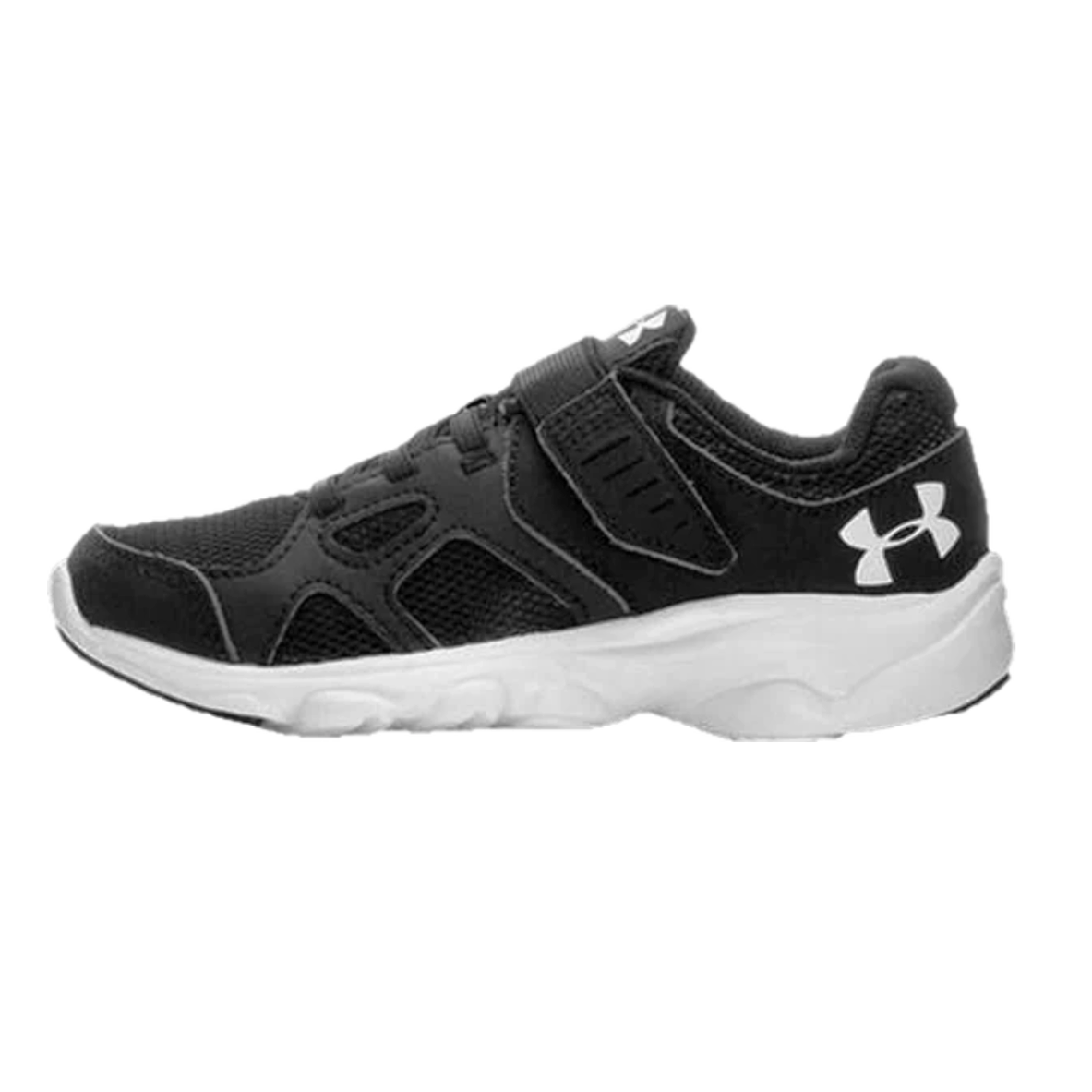 (Preschool) Under Armour Pace RN 'Black White' 1272294-001