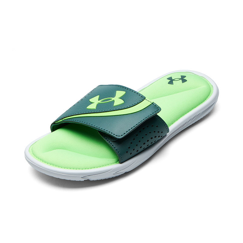 Order (PS) Sandale de Performance Under Armour ''Vert Fluorescent'' 3022728-103-new