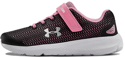(Preschool) Under Armour Pursuit 2 AC 'Black Pink' 3022861-002 (Preschool) Under Armour Pursuit 2 AC 'Black Pink' 3022861-002