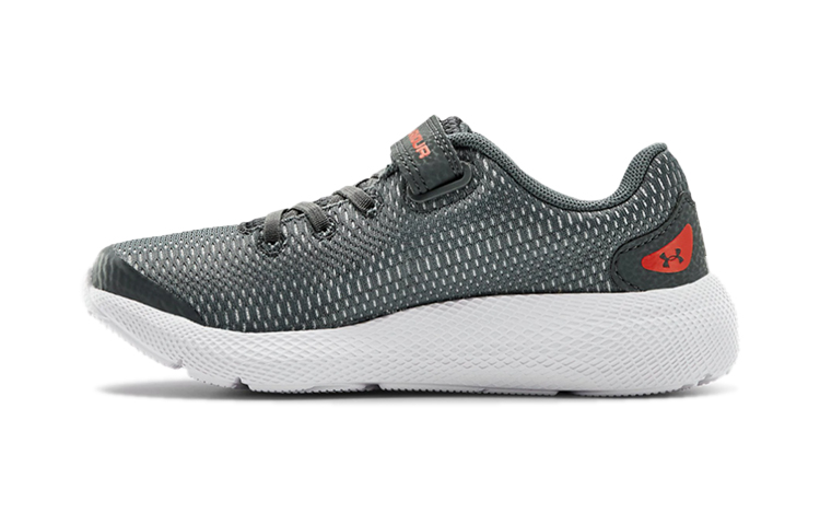(Preschool) Under Armour Pursuit 2 AC 'Grey Red' 3022861-102