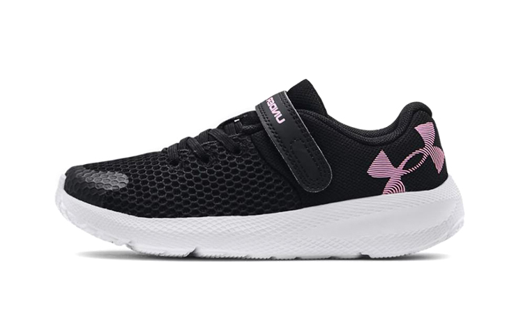 (Preschool) Under Armour Pursuit 2 AC Low 'Black' 3024488-002