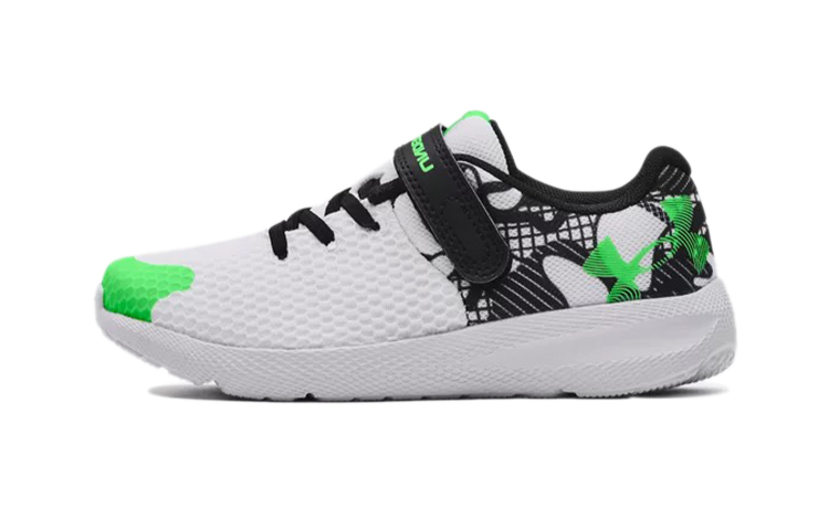 (Preschool) Under Armour Pursuit 2 Low 'White' 3024747-100