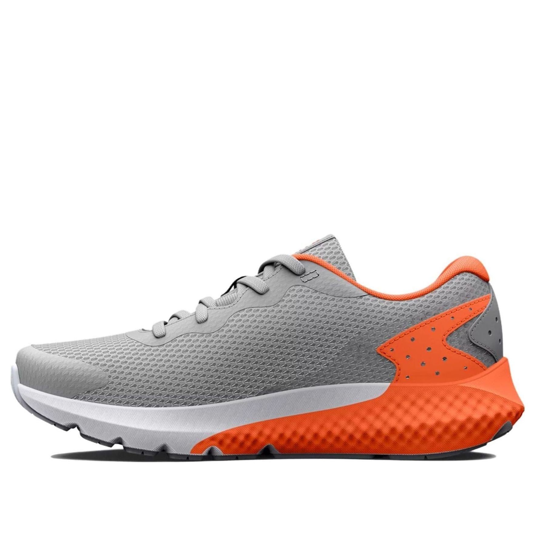 (Preschool) Under Armour Rogue 3 'Grey Orange Blast' 3024982-103