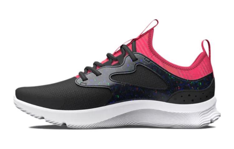 (Preschool) Under Armour Running Low 'Black Pink' 3026167-002