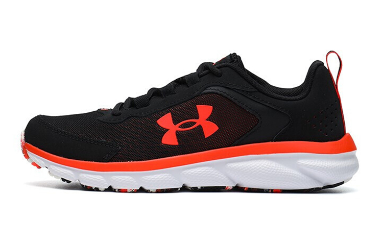 (Preschool) Under Armour Running Low 'Black Red' 3025808-003