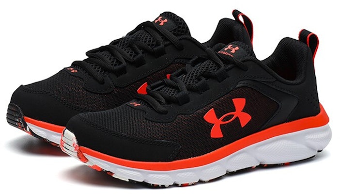 (PS) Under Armour Kasut Lari Rendah 'Hitam Merah' 3025808-003 Lookbook (PS) Under Armour Kasut Lari Rendah 'Hitam Merah' 3025808-003