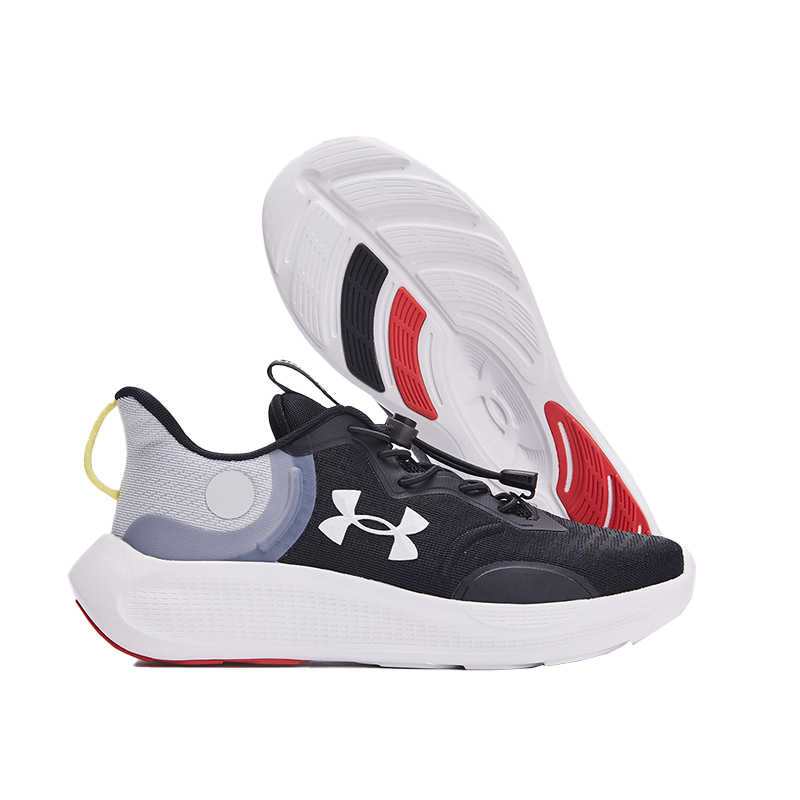 (PS) UA Running Shoes 'Black White' 圖 5