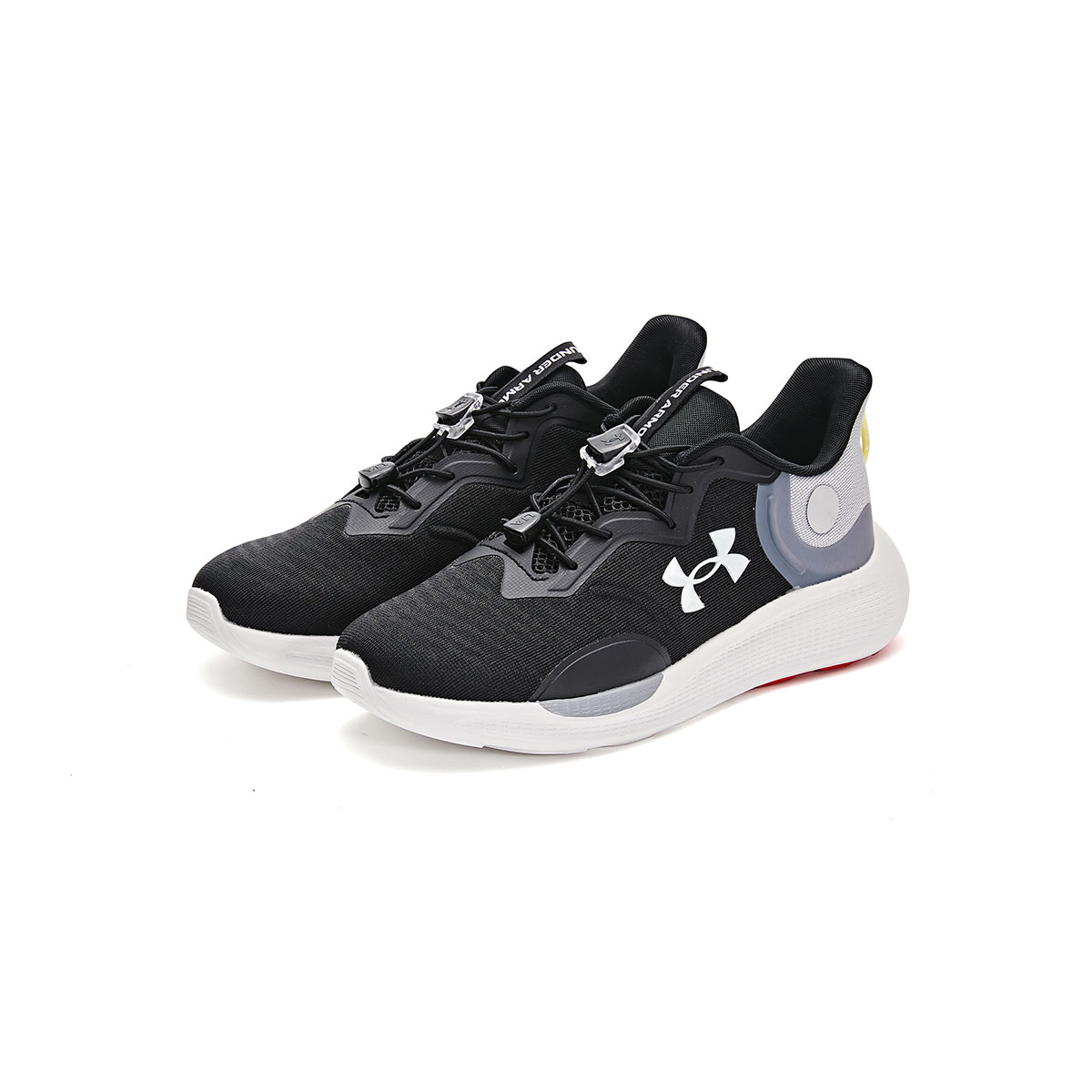 (Preschool) Under Armour Running Shoes 'Black White' 2321104-006