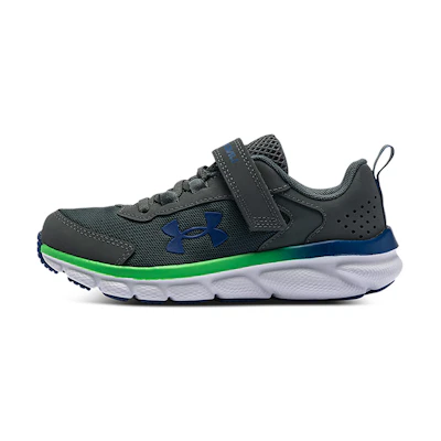(PS) UA Running Shoes 'Grey Green'