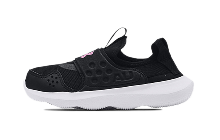 (Preschool) Under Armour Runplay 'Black White' 3024216-001